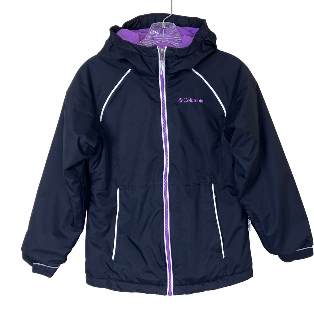 Columbia Girls M 10/12 Alpine Action II Insulated Winter Ski Jacket Omni-heat - Picture 2 of 16